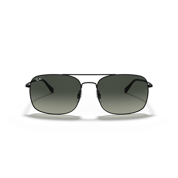 billige kvinder Ray Rb3611 solbriller i sort og grå, kopi Ray Bans til salg